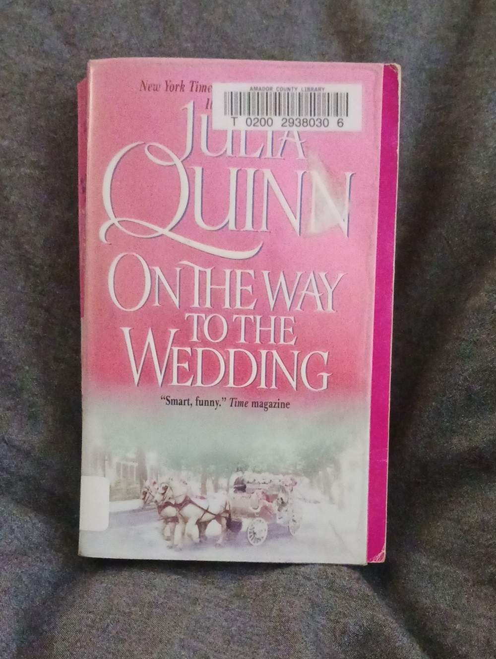 Julia Quinn "On the Way to the Wedding" - July 2006 PRINTING BRIDGERTON